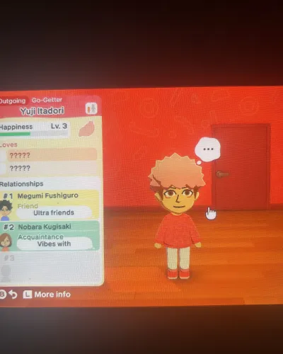 Mii-Porträt von Yuji Itadori