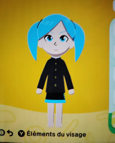 Mii portrait of Hatsune Miku