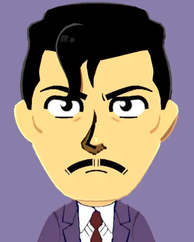 Mii-Porträt von Mōri Kogoro