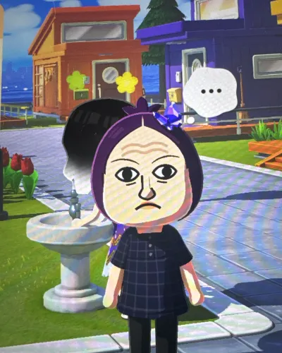Mii portrait of Amy Slaton