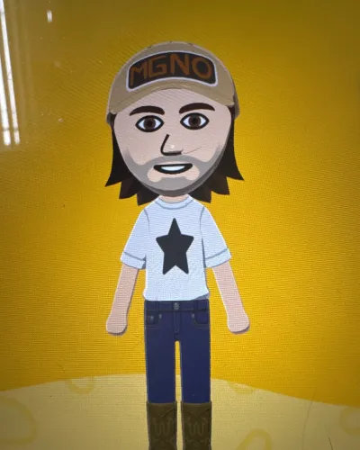 Mii portrait of Russell Dickerson