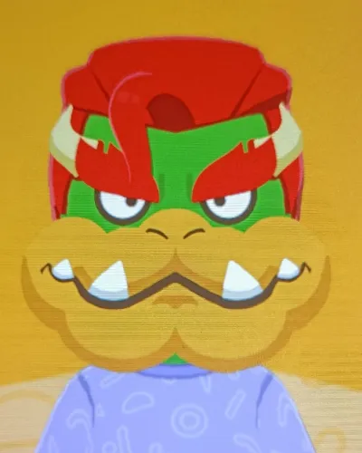 Mii portrait of Bowser