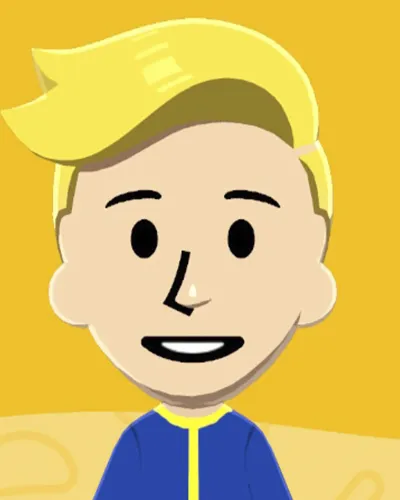 Mii-Porträt von Vault Boy