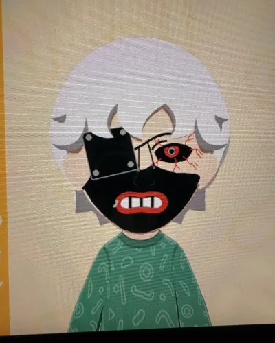 Mii-Porträt von Ken Kaneki
