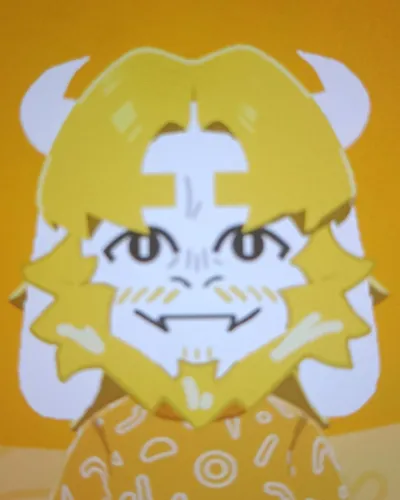 Mii portrait of Asgore