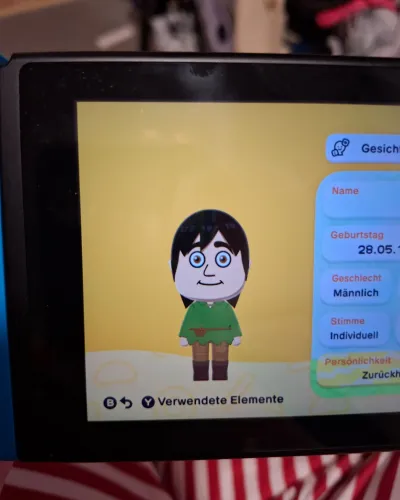 Mii portrait of Clank