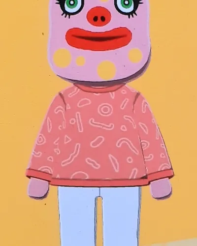 Mii-Porträt von Mr Blobby