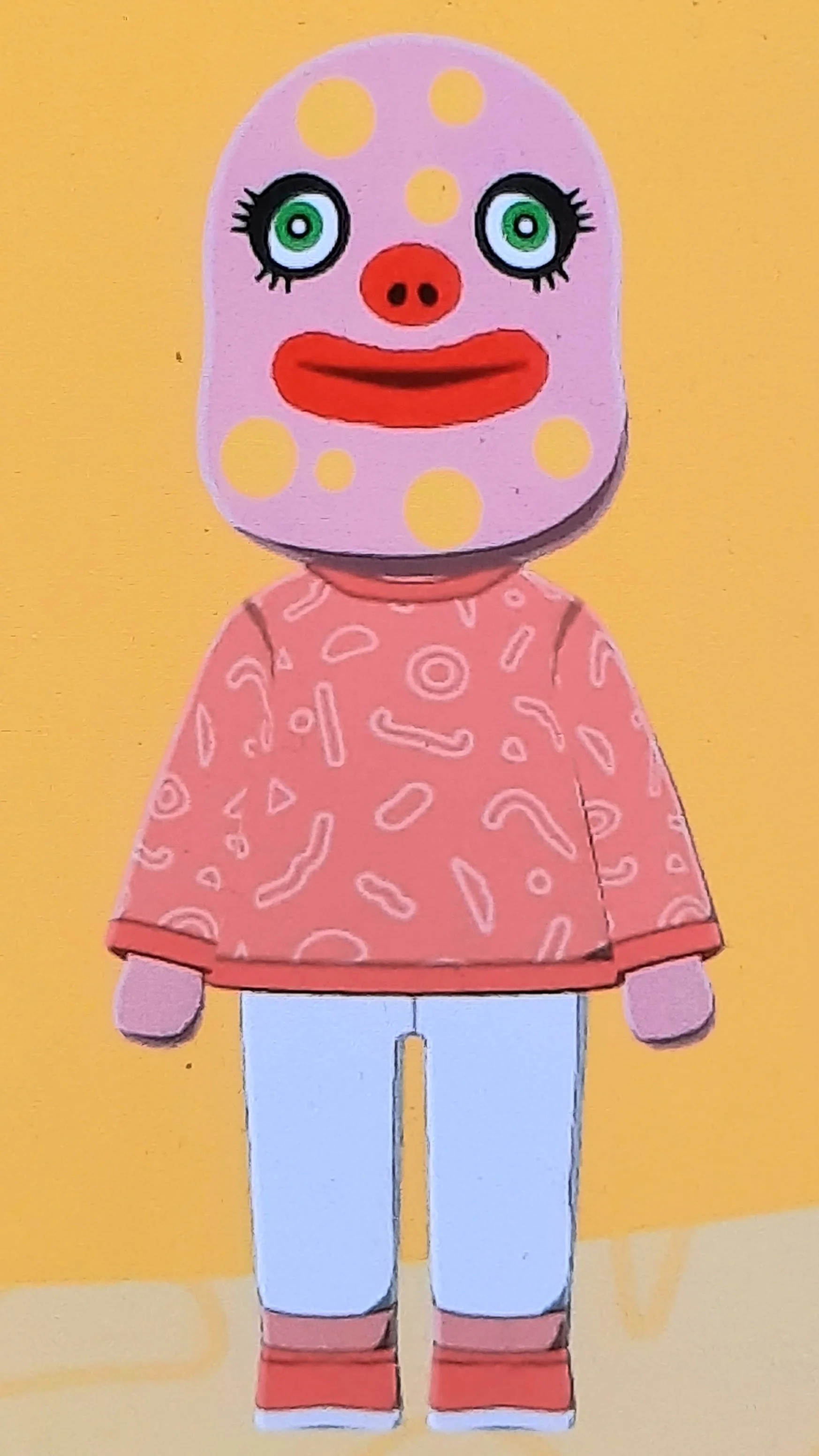 Mii-Porträt von Mr Blobby