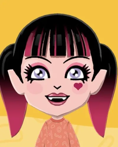 Mii-Porträt von Draculaura