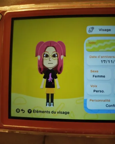 Mii portrait of Mira
