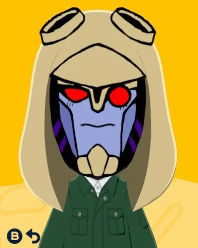 Mii-Porträt von Blitzwing (TFA)