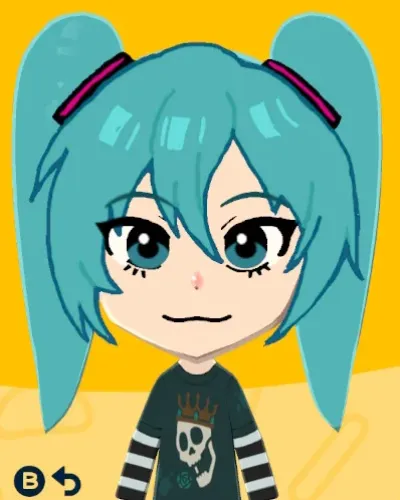 Mii-Porträt von Hatsune Miku