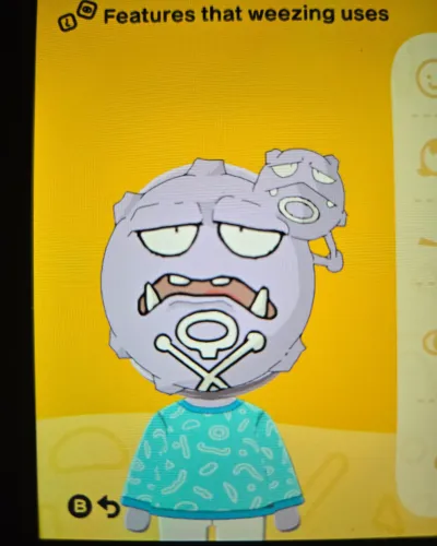 Mii-Porträt von Weezing