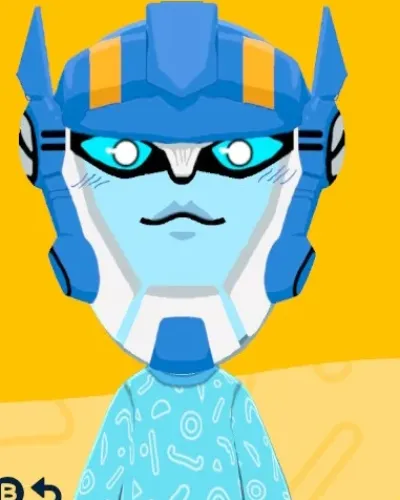 Mii-Porträt von Optimus Prime (TFA)