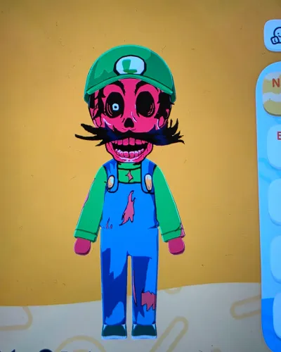 Mii-Porträt von Luigi (IHY)