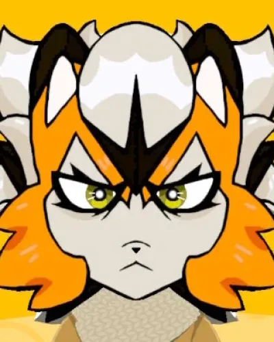 Mii-Porträt von Dusk Lycanroc