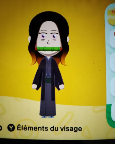 Mii portrait of Nezuko
