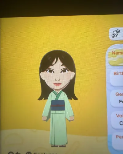 Mii-Porträt von Mulan