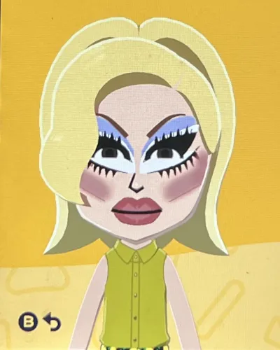Mii portrait of trixie mattel