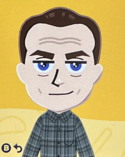 Mii portrait of elliot stabler