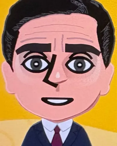 Mii-Porträt von Michael Scott