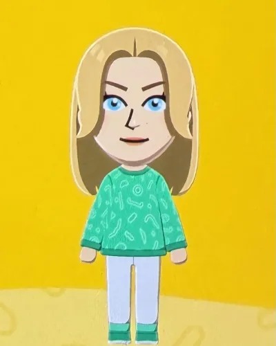 Mii portrait of Sashka