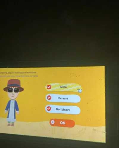 Mii-Porträt von Zaya