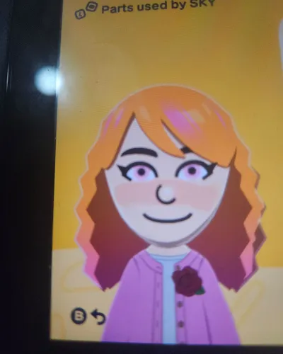 Mii portrait of Sky