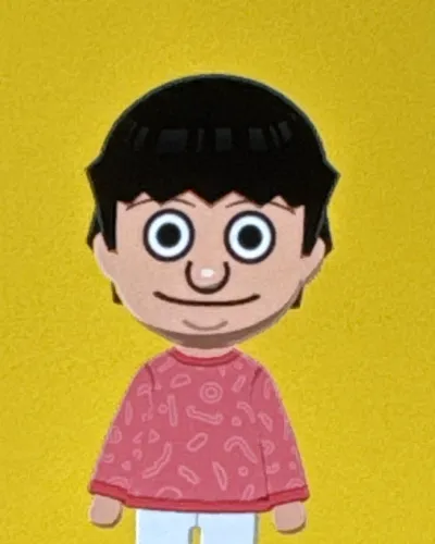 Mii portrait of Gene Belcher