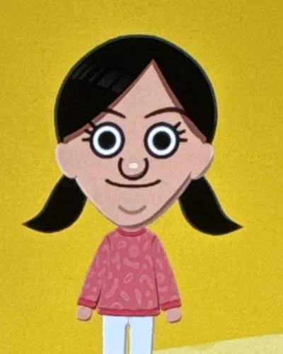Mii portrait of Louise Belcher