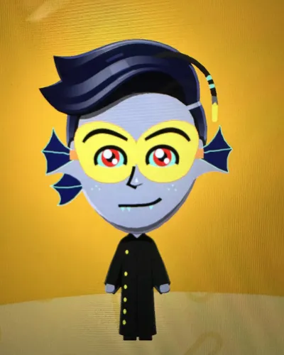 Mii-Porträt von Baxter