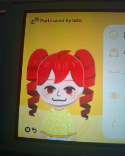 Mii-Porträt von Kasane teto