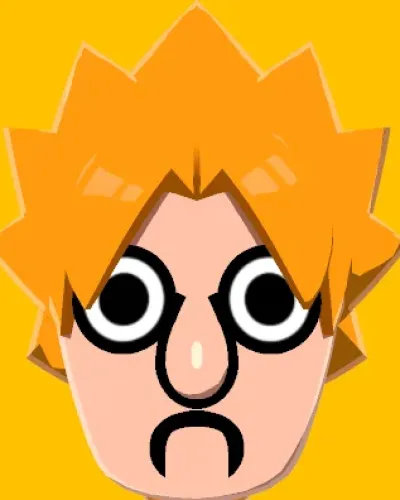 Mii-Porträt von Beaker (The Muppets)