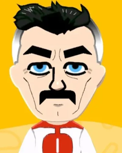 Mii-Porträt von Omni-Man (Nolan Grayson)