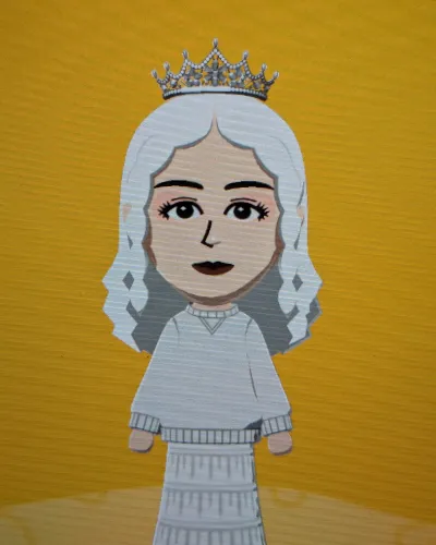 Mii-Porträt von White Queen ( Mirana )