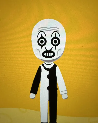 Mii-Porträt von Art the clown