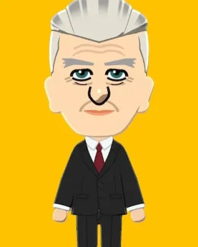 Mii-Porträt von David Lynch