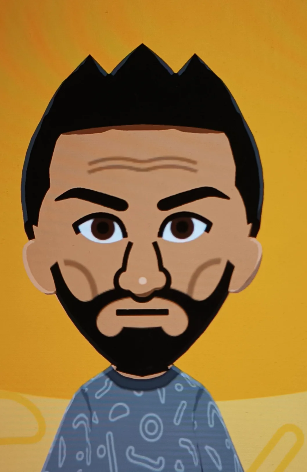 Mii portrait of ApoRed