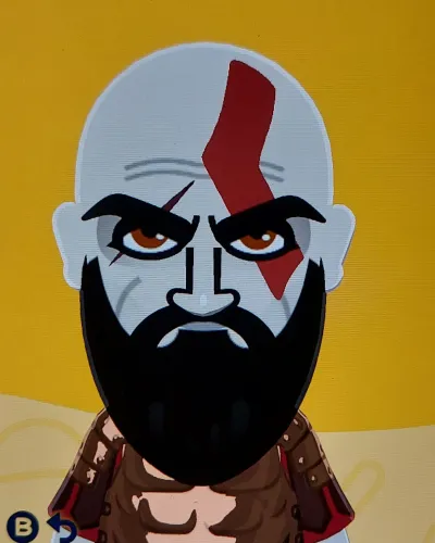 Mii-Porträt von Kratos