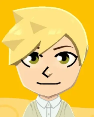 Mii-Porträt von Alphonse Elric