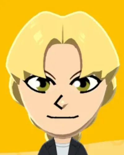 Mii-Porträt von Edward Elric
