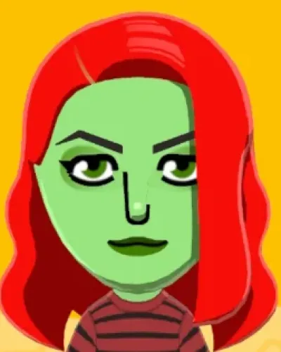 Mii-Porträt von Poison Ivy