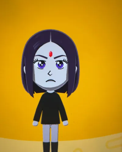 Mii-Porträt von Raven