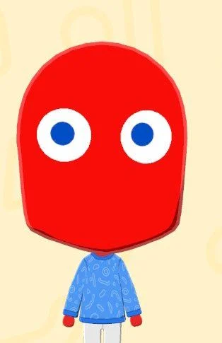 Mii portrait of Blinky