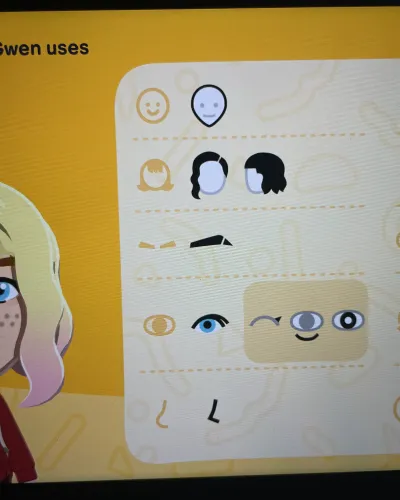 Mii-Porträt von Gwen Stacy