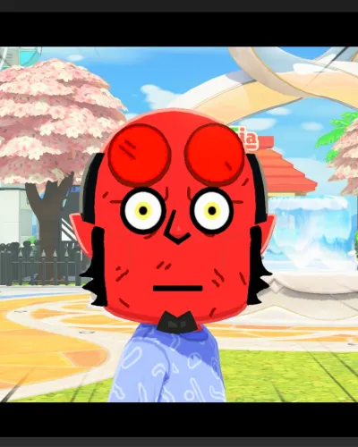 Mii-Porträt von Hellboy
