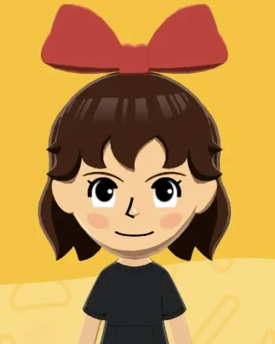 Mii-Porträt von Kiki
