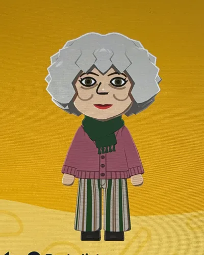 Mii portrait of Miriam Margolyes