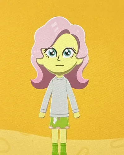 Mii-Porträt von Fluttershy EG