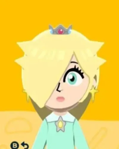 Mii-Porträt von Princess rosalina